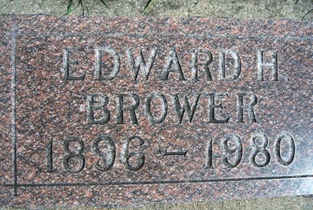 BROWER, EDWARD H - Hancock County, Iowa | EDWARD H BROWER 