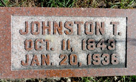 BROWN, JOHNSTON T - Hancock County, Iowa | JOHNSTON T BROWN 