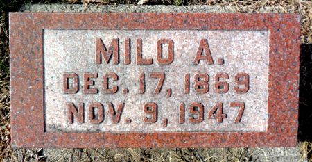BROWN, MILO A - Hancock County, Iowa | MILO A BROWN 