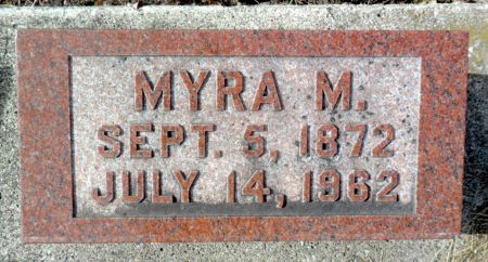 BROWN, MYRA M - Hancock County, Iowa | MYRA M BROWN 