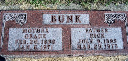 BUNK, GRACE - Hancock County, Iowa | GRACE BUNK 