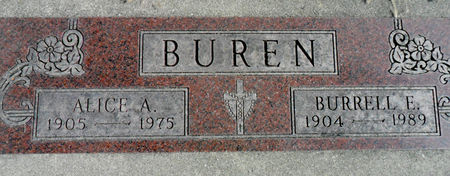 BUREN, BURRELL E - Hancock County, Iowa | BURRELL E BUREN 