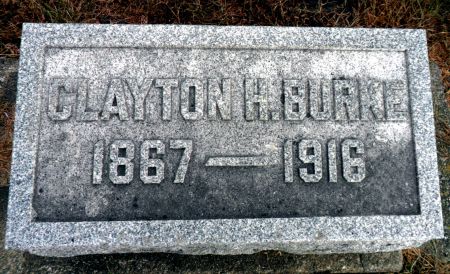 BURKE, CLAYTON H - Hancock County, Iowa | CLAYTON H BURKE 