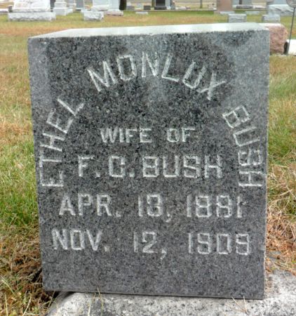BUSH, ETHEL - Hancock County, Iowa | ETHEL BUSH 