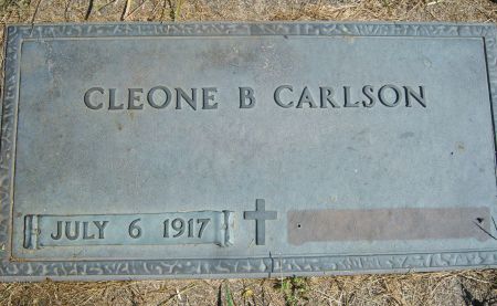 CARLSON, CLEONE B - Hancock County, Iowa | CLEONE B CARLSON 