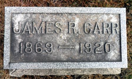CARR, JAMES R - Hancock County, Iowa | JAMES R CARR 