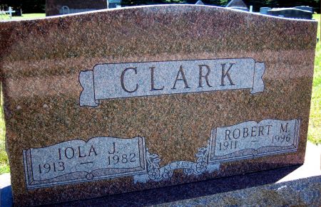 CLARK, IOLA J - Hancock County, Iowa | IOLA J CLARK 