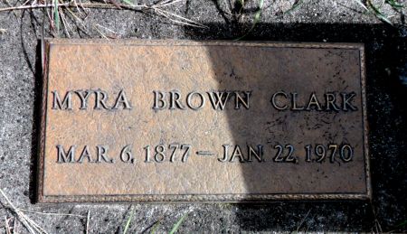 BROWN CLARK, MYRA - Hancock County, Iowa | MYRA BROWN CLARK 