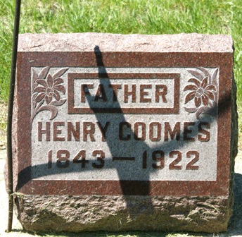 COOMES, HENRY - Hancock County, Iowa | HENRY COOMES 