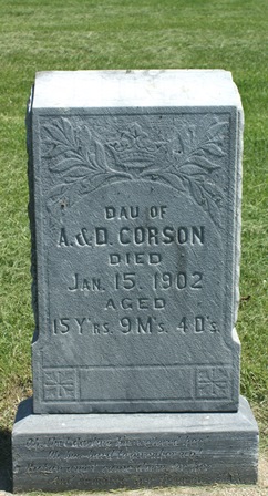 CORSON, EDNA - Hancock County, Iowa | EDNA CORSON 