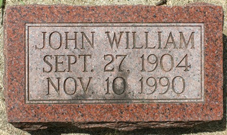 CUNNINGHAM, JOHN WILLIAM - Hancock County, Iowa | JOHN WILLIAM CUNNINGHAM 