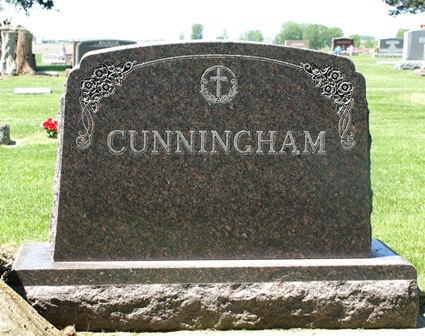 CUNNINGHAM, WILLIAM E., FAMILY MONUMENT - Hancock County, Iowa | FAMILY MONUMENT CUNNINGHAM, WILLIAM E. 