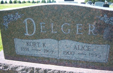KLAP DELGER, ALICE - Hancock County, Iowa | ALICE KLAP DELGER 