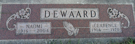 DEWAARD, CLARENCE - Hancock County, Iowa | CLARENCE DEWAARD 