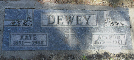 DEWEY, ARTHUR - Hancock County, Iowa | ARTHUR DEWEY 