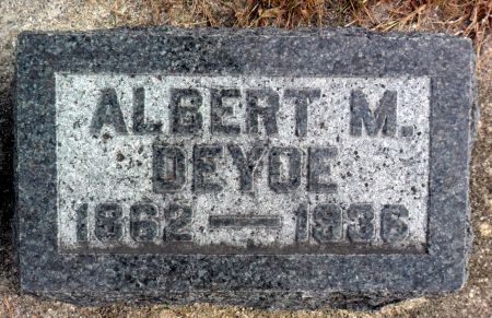 DEYOE, ALBERT M - Hancock County, Iowa | ALBERT M DEYOE 