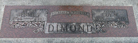 SWANSON DIMOND, JENNIE V - Hancock County, Iowa | JENNIE V SWANSON DIMOND 