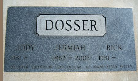 DOSSER, JERMIAH - Hancock County, Iowa | JERMIAH DOSSER 