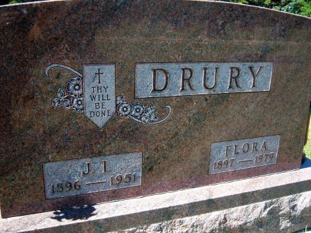 DRURY, J I - Hancock County, Iowa | J I DRURY 