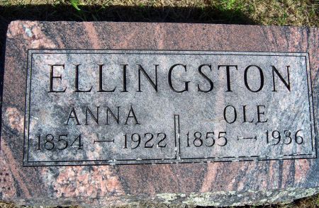 MIKKELSEN ELLINGSTON, ANNA - Hancock County, Iowa | ANNA MIKKELSEN ELLINGSTON 