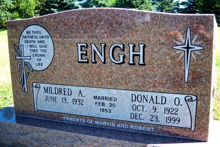ENGH, DONALD O - Hancock County, Iowa | DONALD O ENGH 