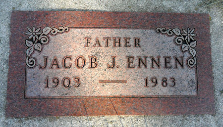 ENNEN, JACOB J - Hancock County, Iowa | JACOB J ENNEN 
