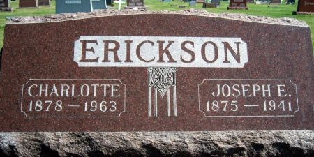 ERICKSON, JOSEPH E - Hancock County, Iowa | JOSEPH E ERICKSON 