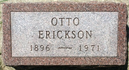 ERICKSON, OTTO - Hancock County, Iowa | OTTO ERICKSON 