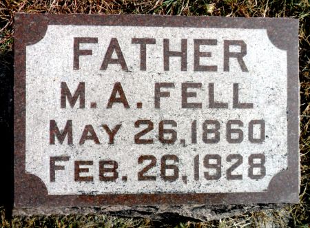 FELL, MARION A - Hancock County, Iowa | MARION A FELL 