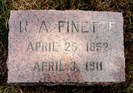 FINETTE, RUDOLPH A - Hancock County, Iowa | RUDOLPH A FINETTE 