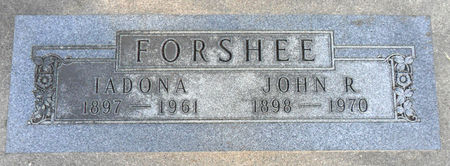 FORSHEE, JOHN R - Hancock County, Iowa | JOHN R FORSHEE 
