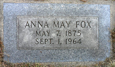 FOX, ANNA M - Hancock County, Iowa | ANNA M FOX 
