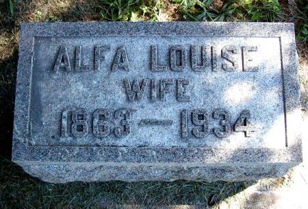 FRASER, ALFA L - Hancock County, Iowa | ALFA L FRASER 