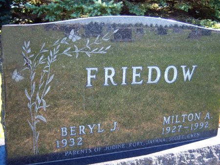 FRIEDOW, MILTON A - Hancock County, Iowa | MILTON A FRIEDOW 