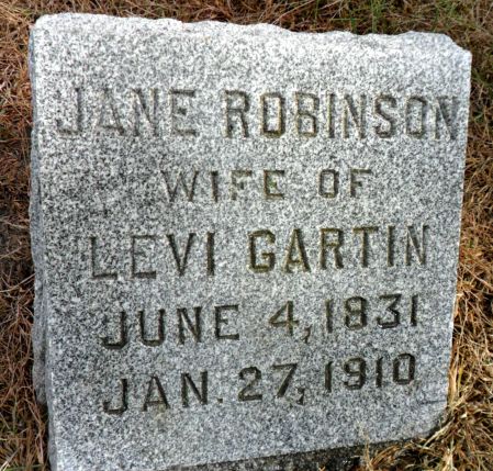 ROBINSON GARTIN, JANE - Hancock County, Iowa | JANE ROBINSON GARTIN 
