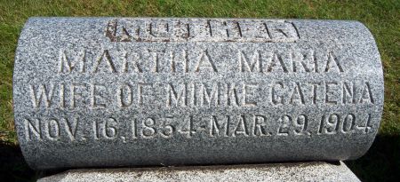 GATENA, MARTHA M - Hancock County, Iowa | MARTHA M GATENA 