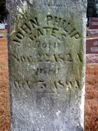 GATES, JOHN P - Hancock County, Iowa | JOHN P GATES 