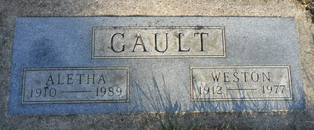 GAULT, ALETHA - Hancock County, Iowa | ALETHA GAULT 