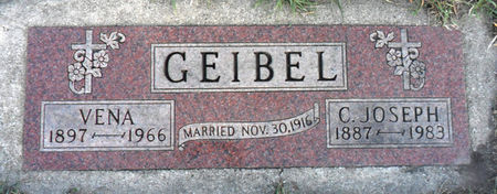 GEIBEL, C JOSEPH - Hancock County, Iowa | C JOSEPH GEIBEL 