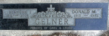GELNER, BLANCHE I - Hancock County, Iowa | BLANCHE I GELNER 