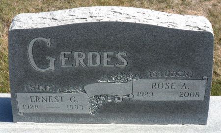 GERDES, ROSE A - Hancock County, Iowa | ROSE A GERDES 