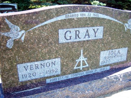 GRAY, VERNON - Hancock County, Iowa | VERNON GRAY 