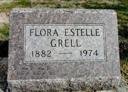 GRELL, FLORA E - Hancock County, Iowa | FLORA E GRELL 