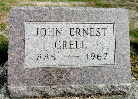 GRELL, JOHN E - Hancock County, Iowa | JOHN E GRELL 