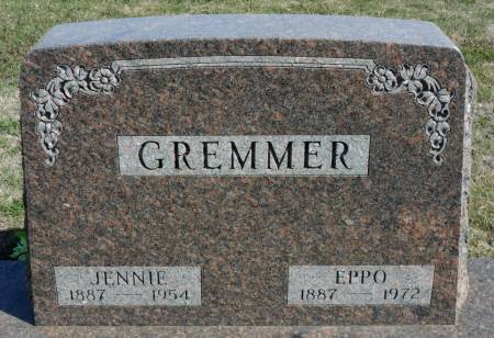 POMP GREMMER, JENNIE - Hancock County, Iowa | JENNIE POMP GREMMER 