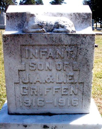 GRIFFEN, INFANT - Hancock County, Iowa | INFANT GRIFFEN 