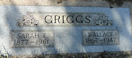 GRIGGS, WALLACE - Hancock County, Iowa | WALLACE GRIGGS 