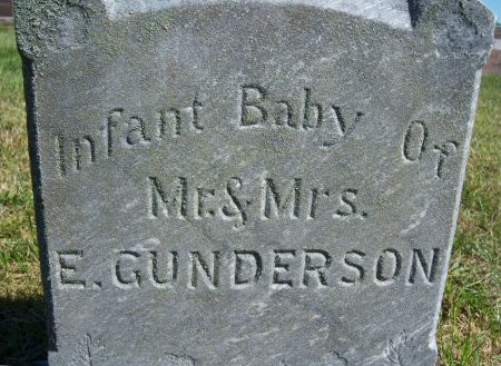 GUNDERSON, INFANT - Hancock County, Iowa | INFANT GUNDERSON 