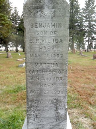 HAES, MARTHA - Hancock County, Iowa | MARTHA HAES 