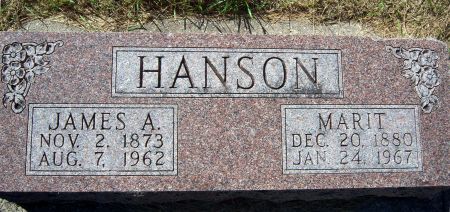 HANSON, MARIT - Hancock County, Iowa | MARIT HANSON 